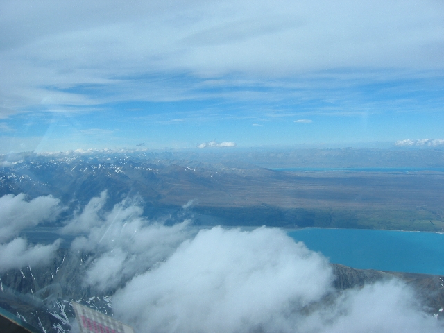 Fala nad Ben Ohau Range.